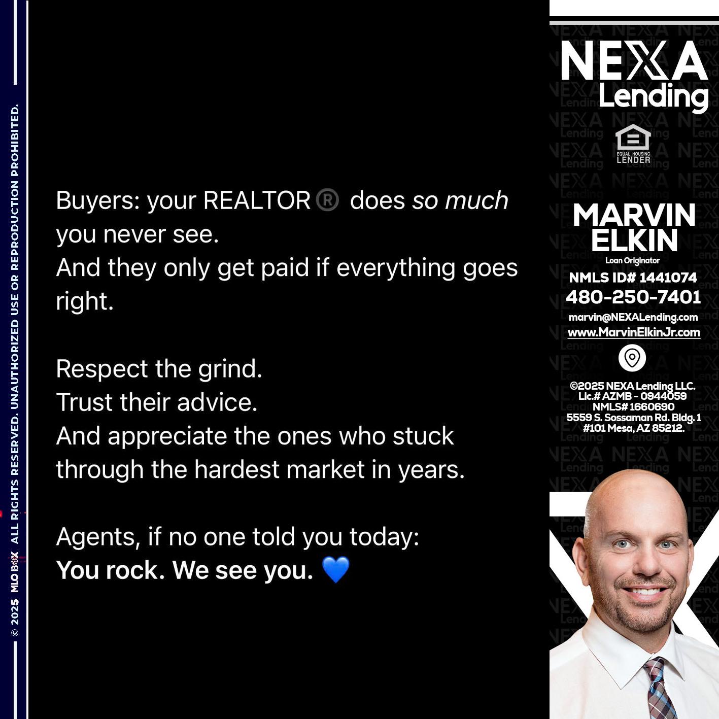 BUYERS - Marvin Elkin -Loan Originator