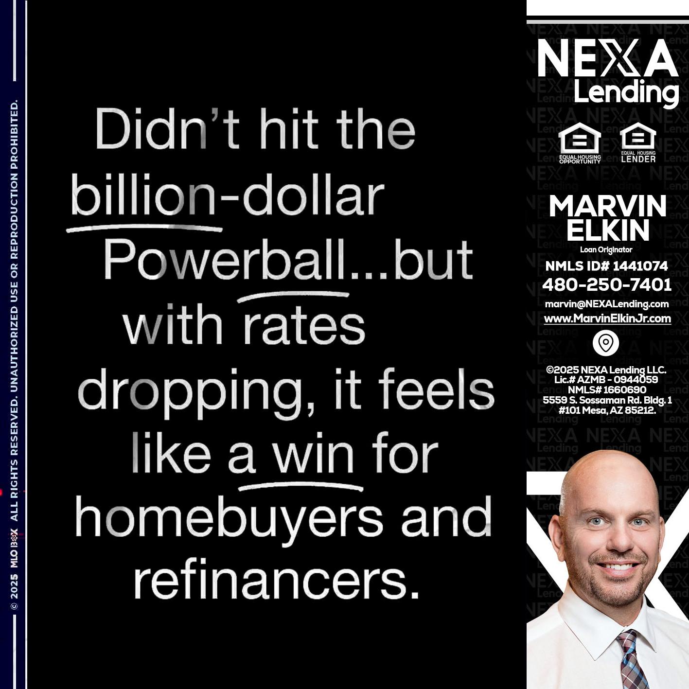 DIDNT HIT - Marvin Elkin -Loan Originator