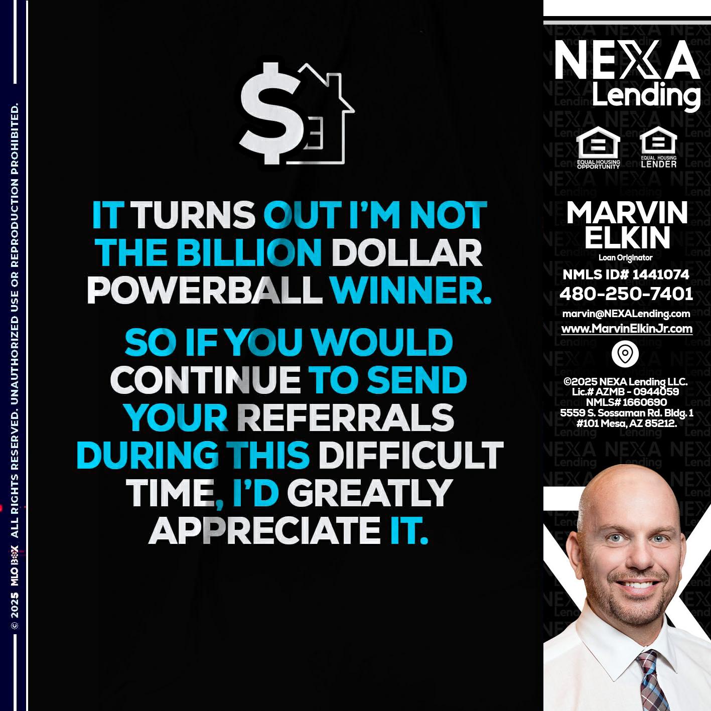 IT TURNS - Marvin Elkin -Loan Originator