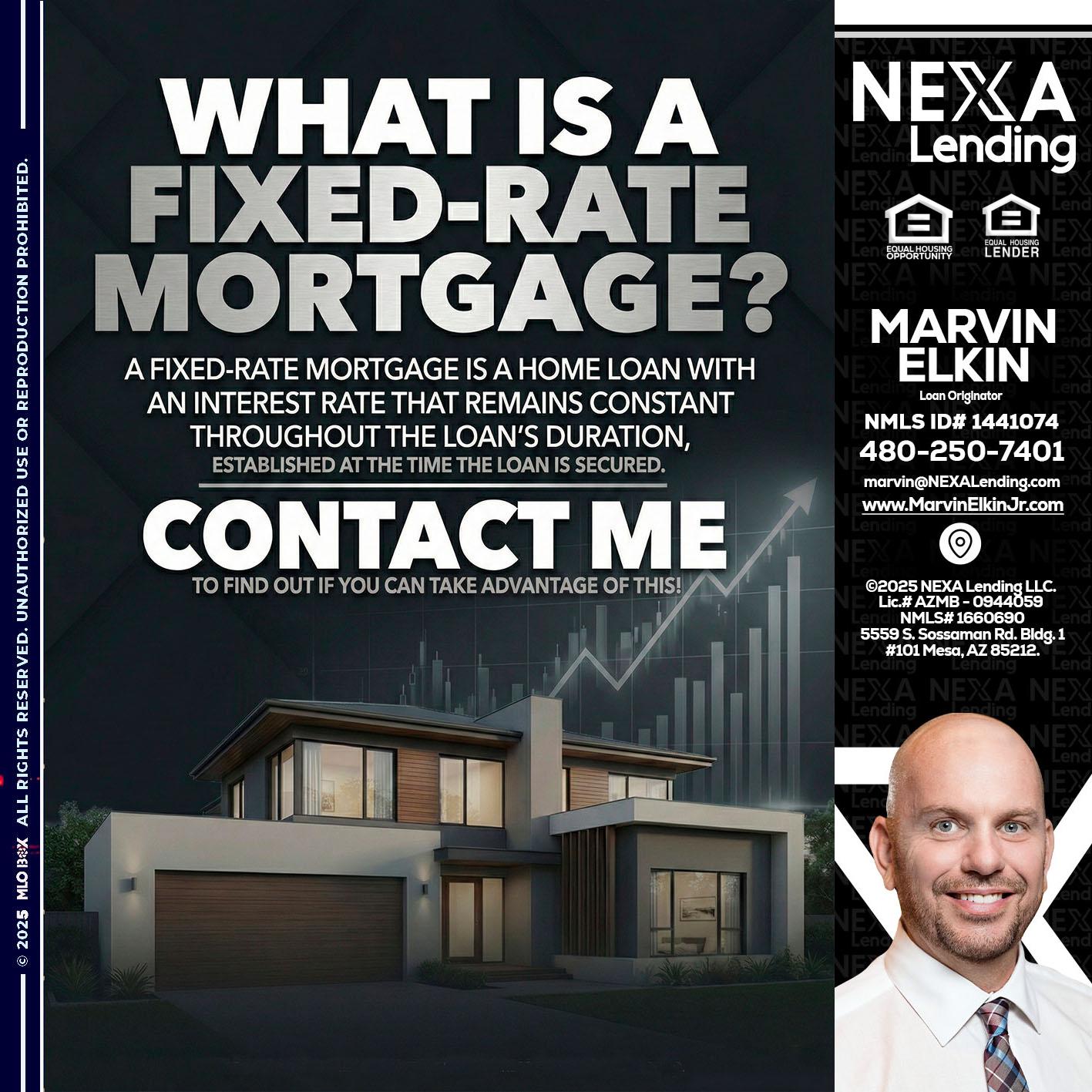 WHAT IS A - Marvin Elkin -Loan Originator