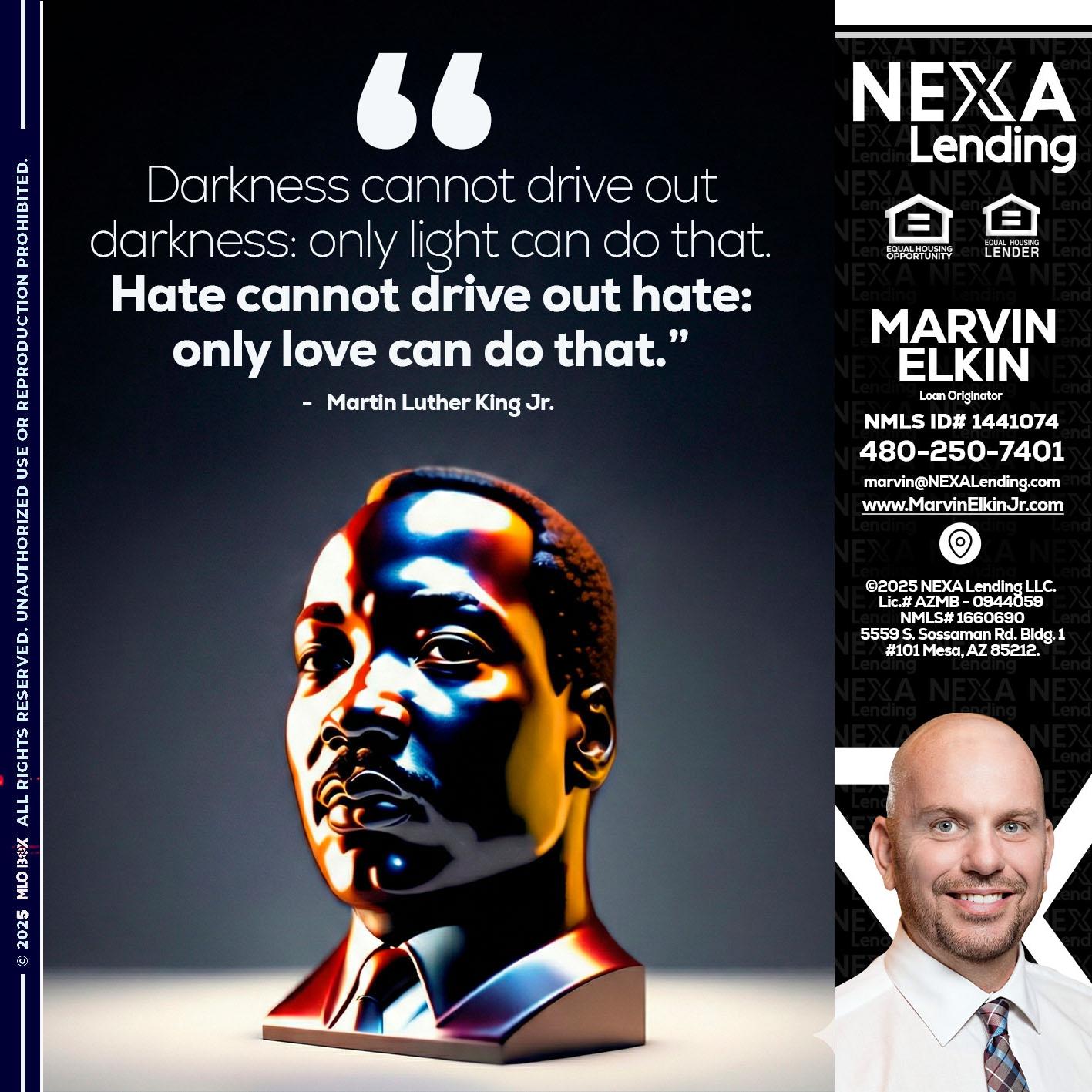 MLK 2026 - Marvin Elkin -Loan Originator