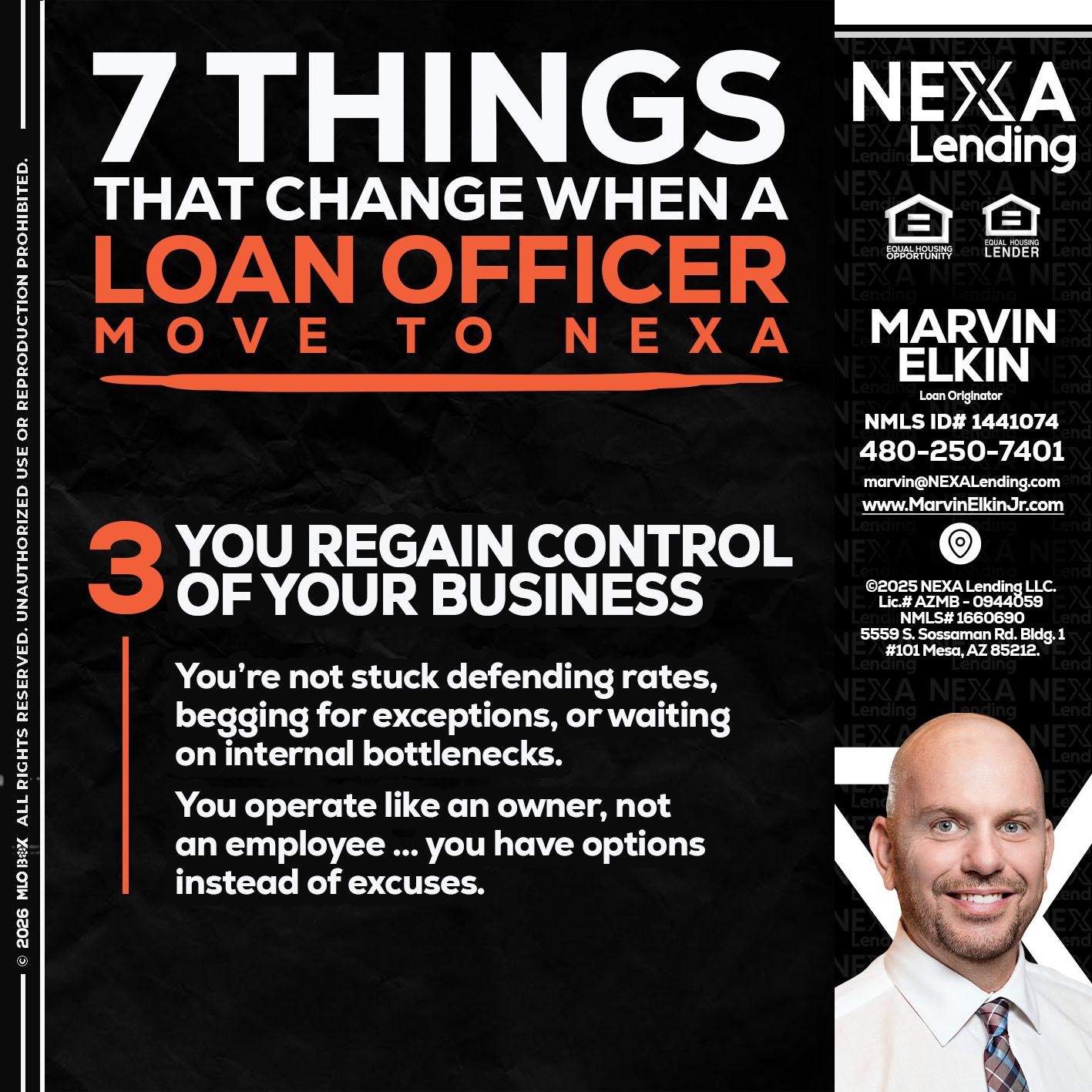 7 things (3) - Marvin Elkin -Loan Originator