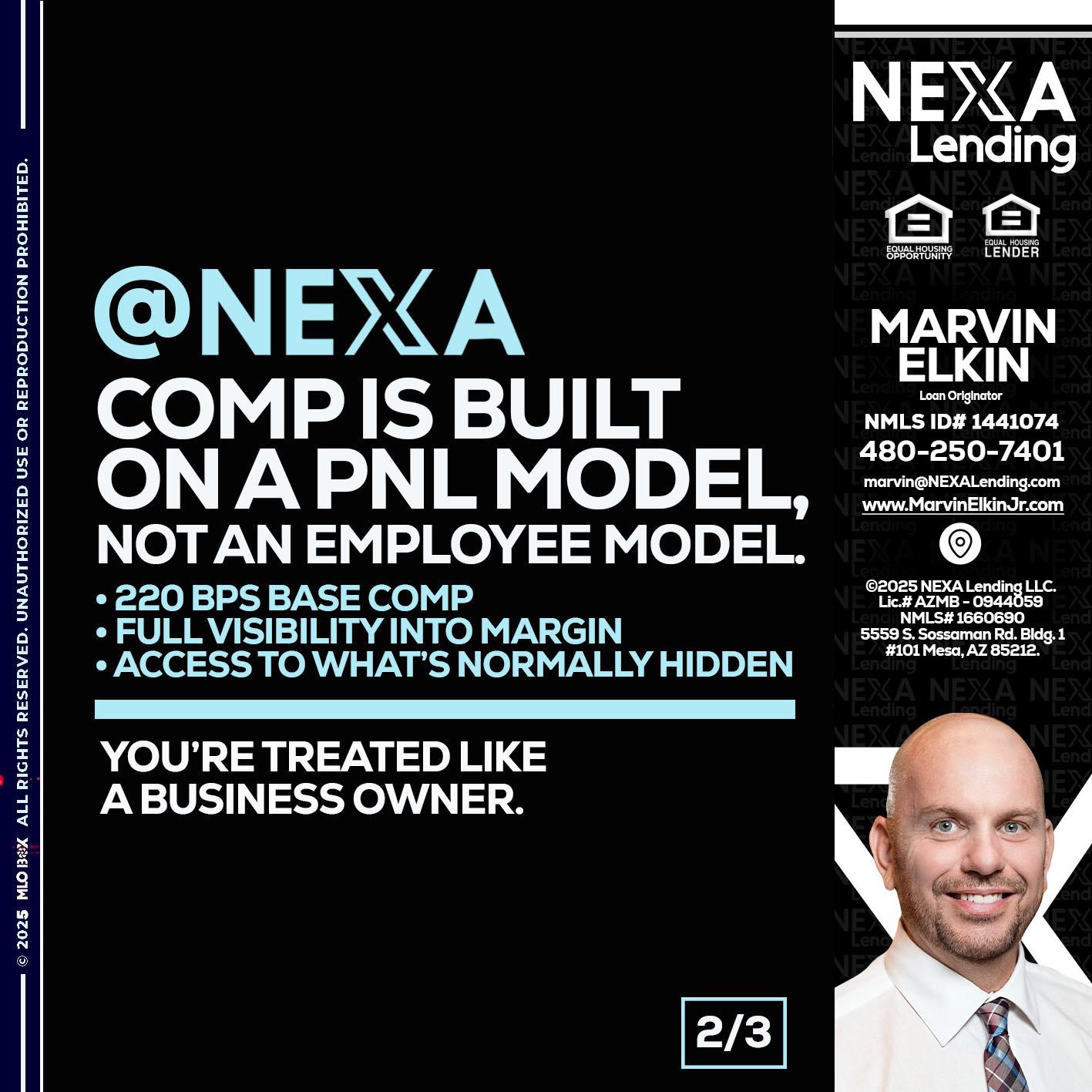 2 OF 3 - Marvin Elkin -Loan Originator