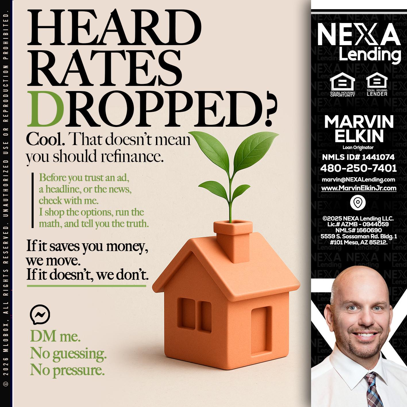 HEARD RATES - Marvin Elkin -Loan Originator