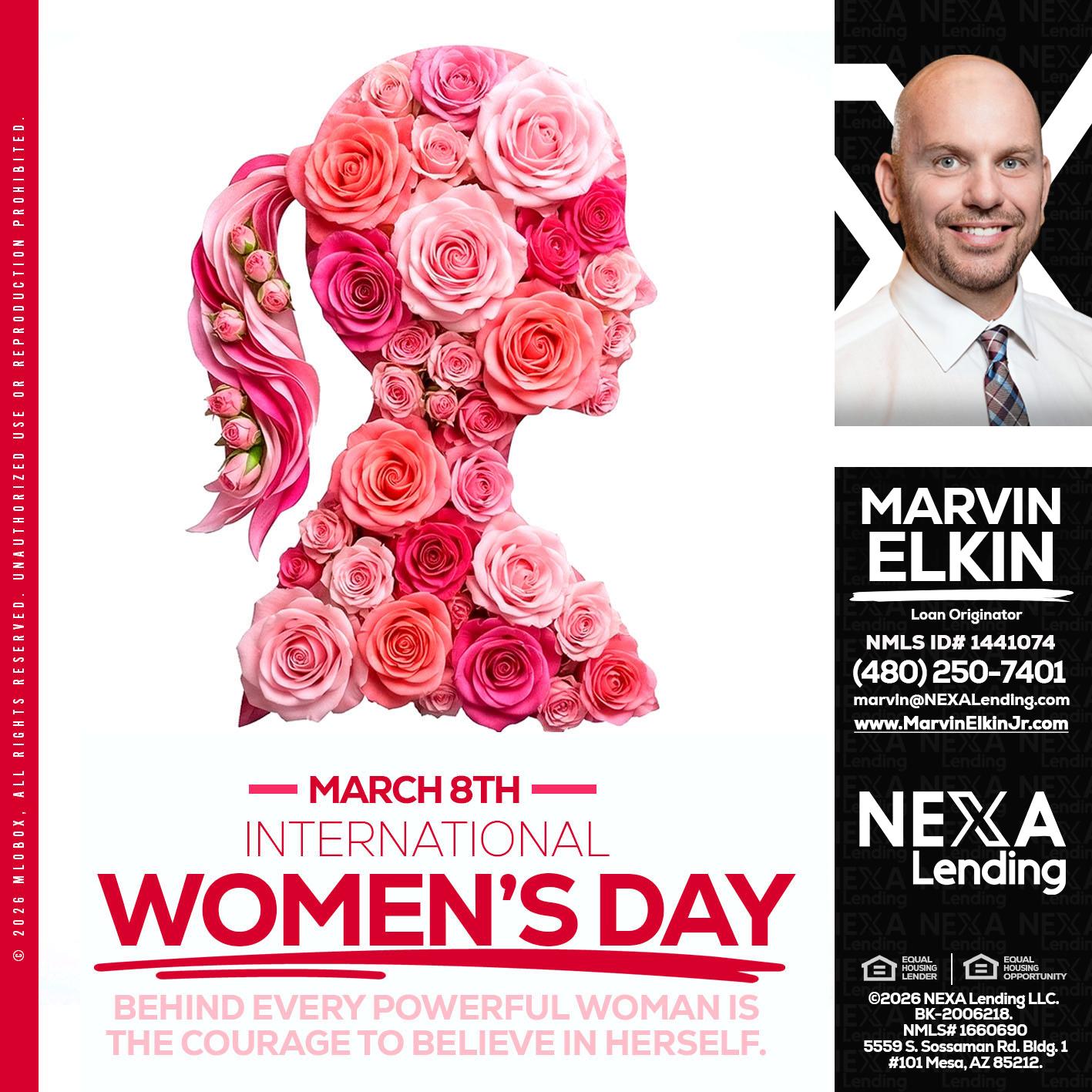 MARCH 8TH - Marvin Elkin -Loan Originator