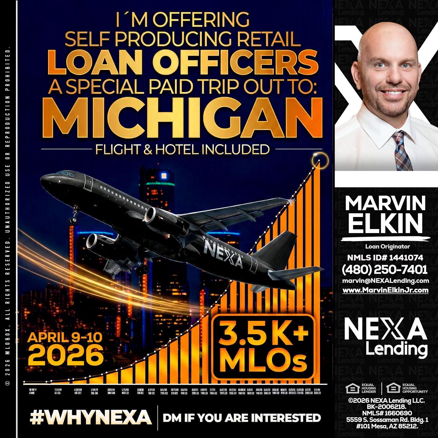 3.5K - Marvin Elkin -Loan Originator