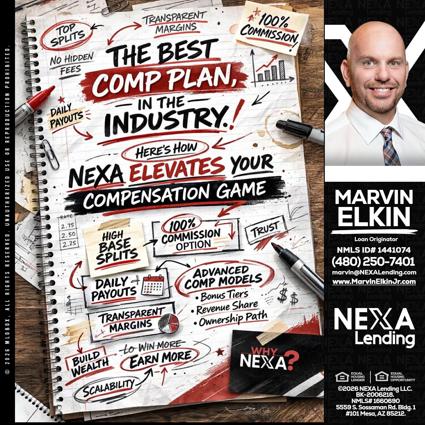 THE BEST COMP - Marvin Elkin -Loan Originator