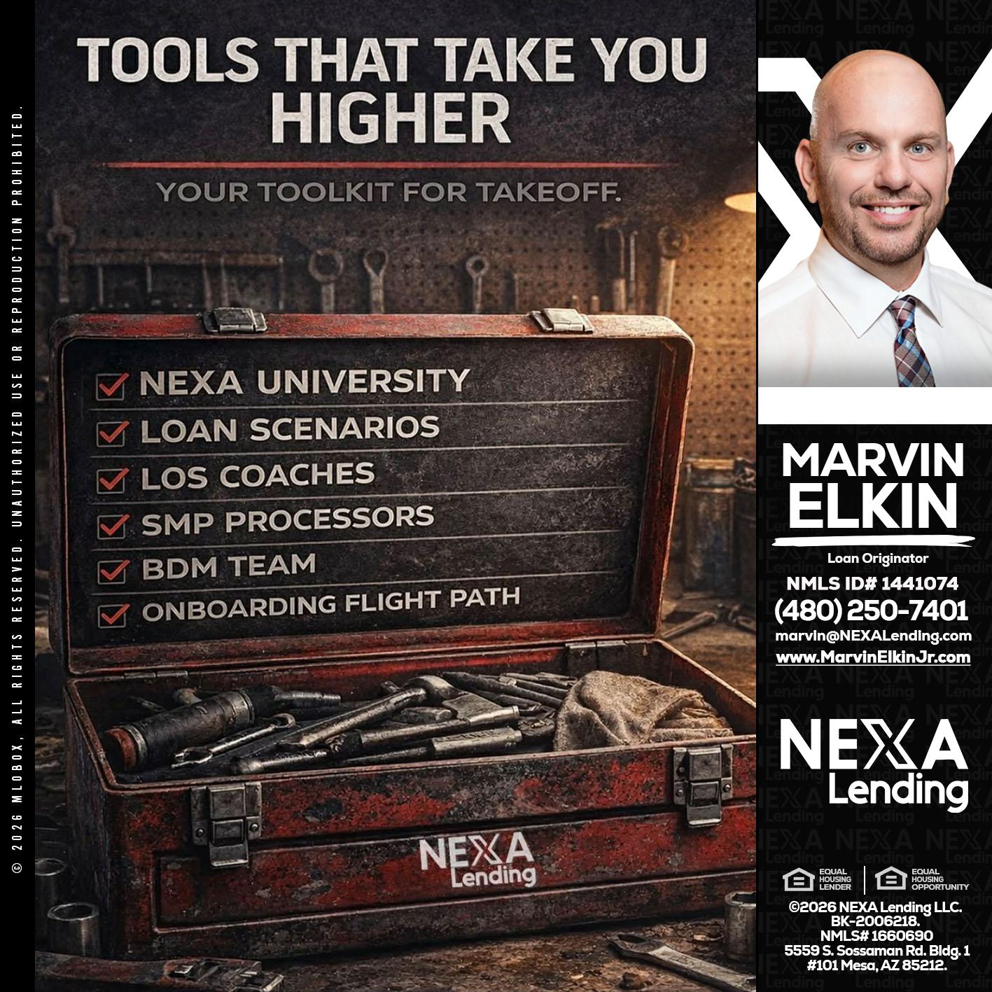 TOOLS THAT - Marvin Elkin -Loan Originator