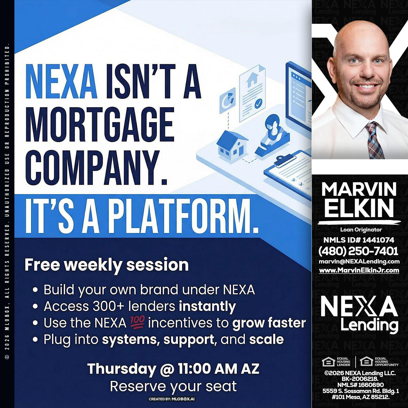 NEXA ISNT - Marvin Elkin -Loan Originator