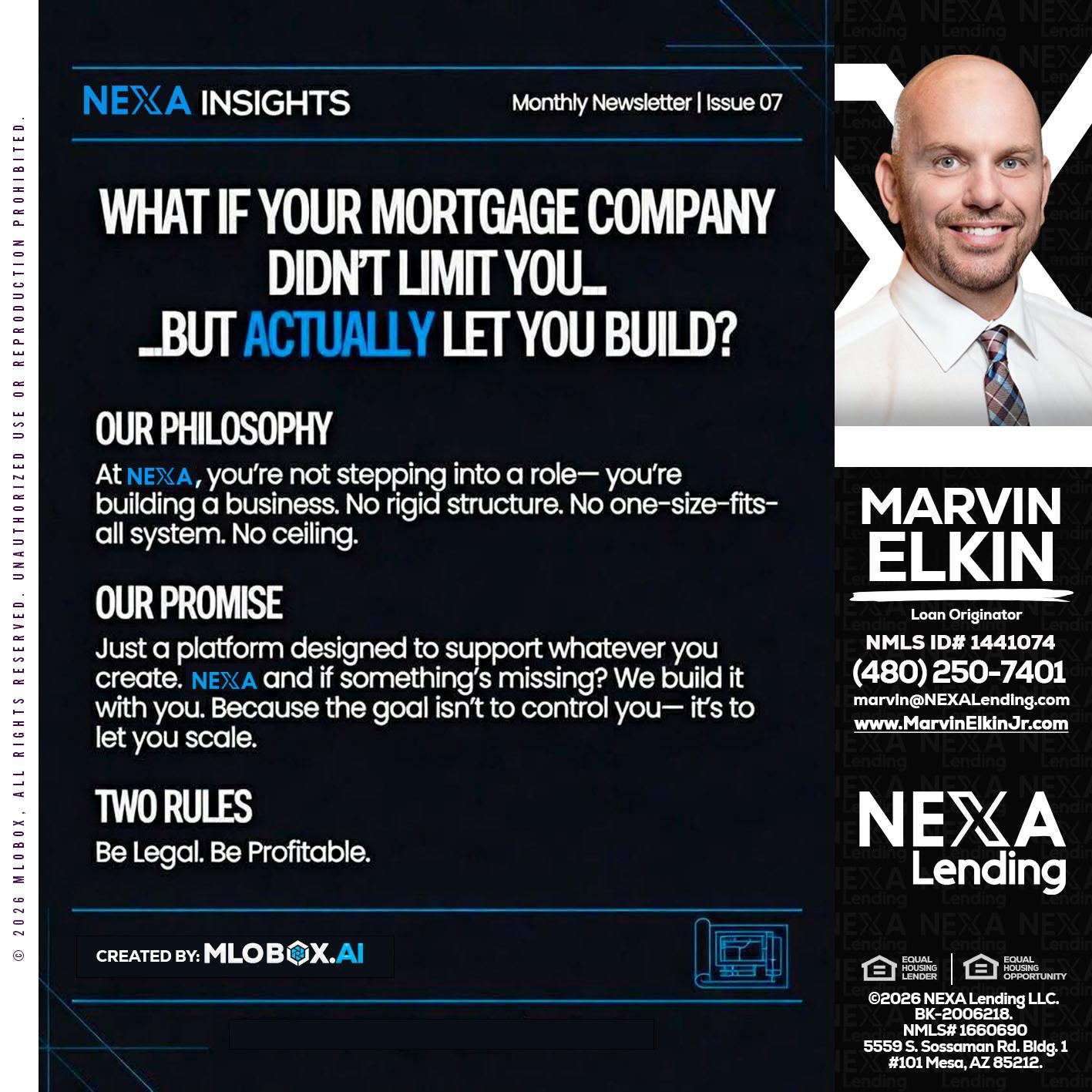 NEXA INSIGHTS - Marvin Elkin -Loan Originator