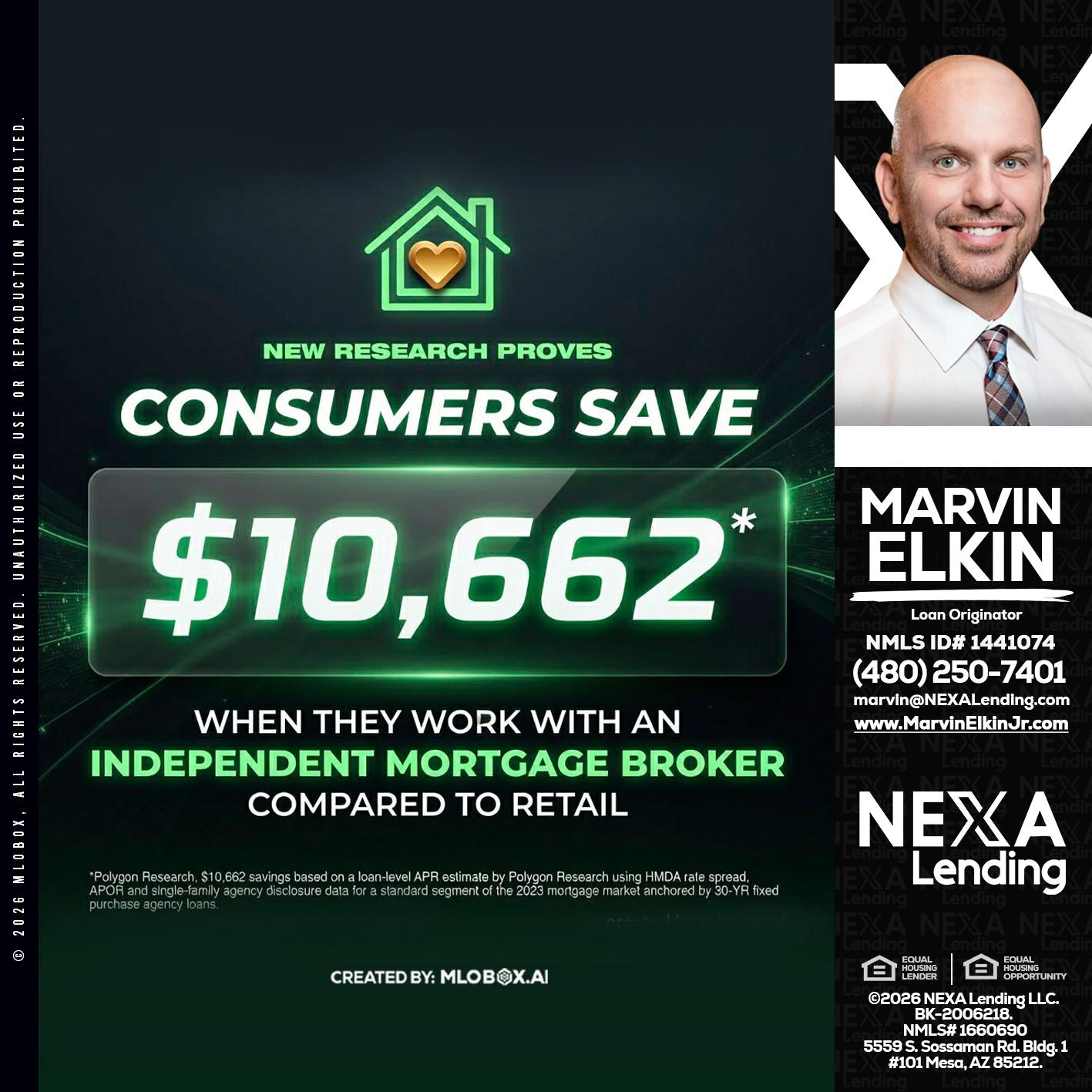 10,662 - Marvin Elkin -Loan Originator