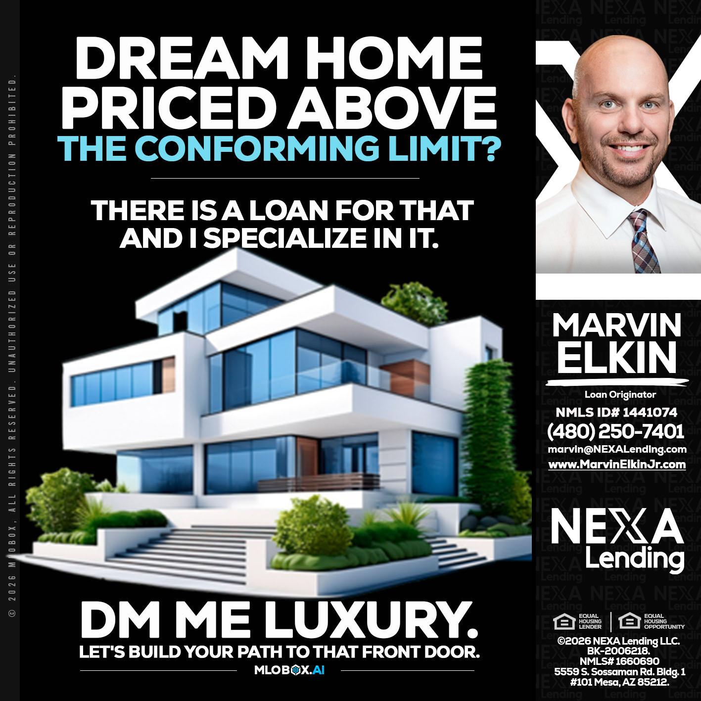 DREAM HOME - Marvin Elkin -Loan Originator