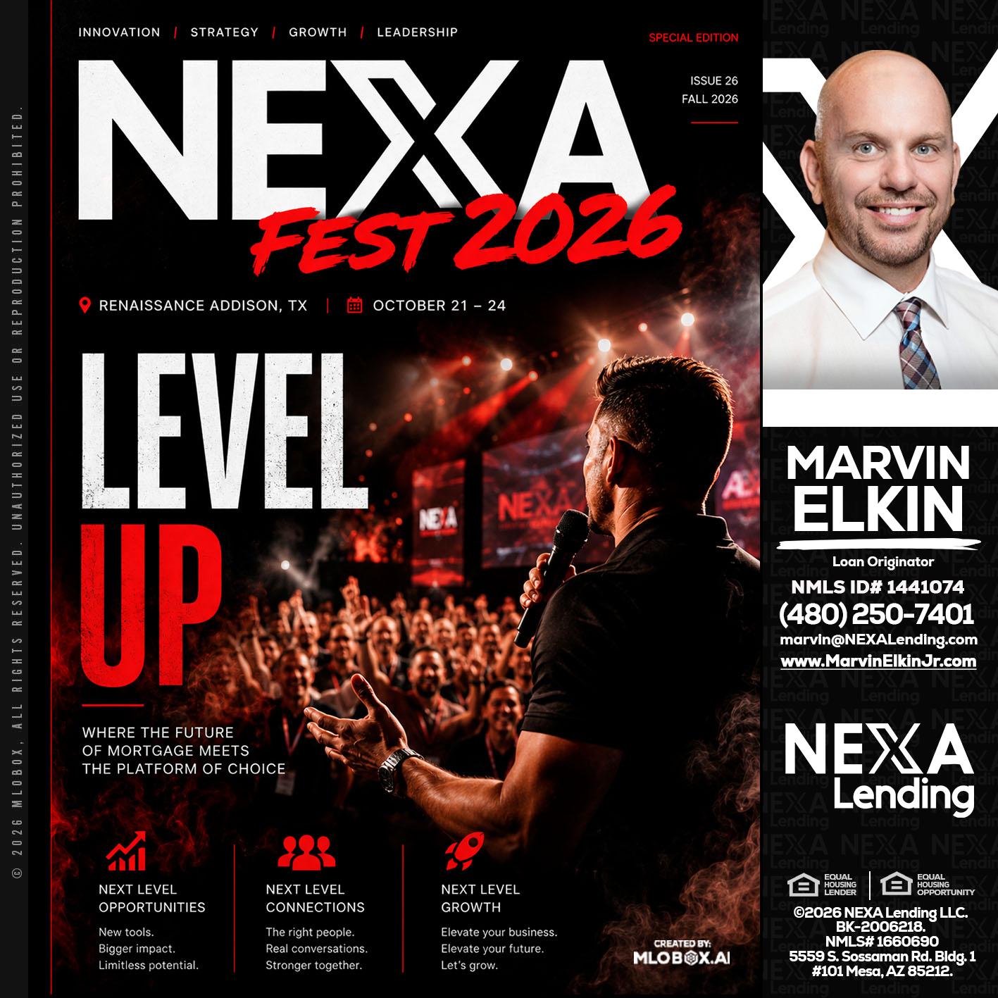 NEXA FEST 2026 - Marvin Elkin -Loan Originator