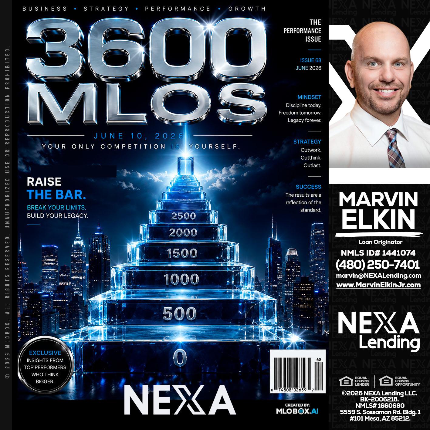 3600 MLOs - Marvin Elkin -Loan Originator