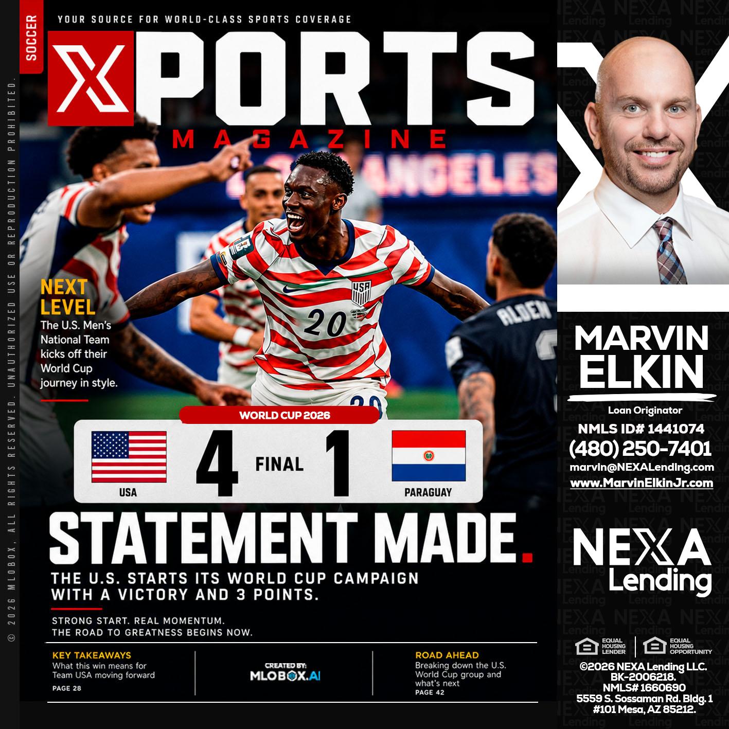 XPORTS - Marvin Elkin -Loan Originator