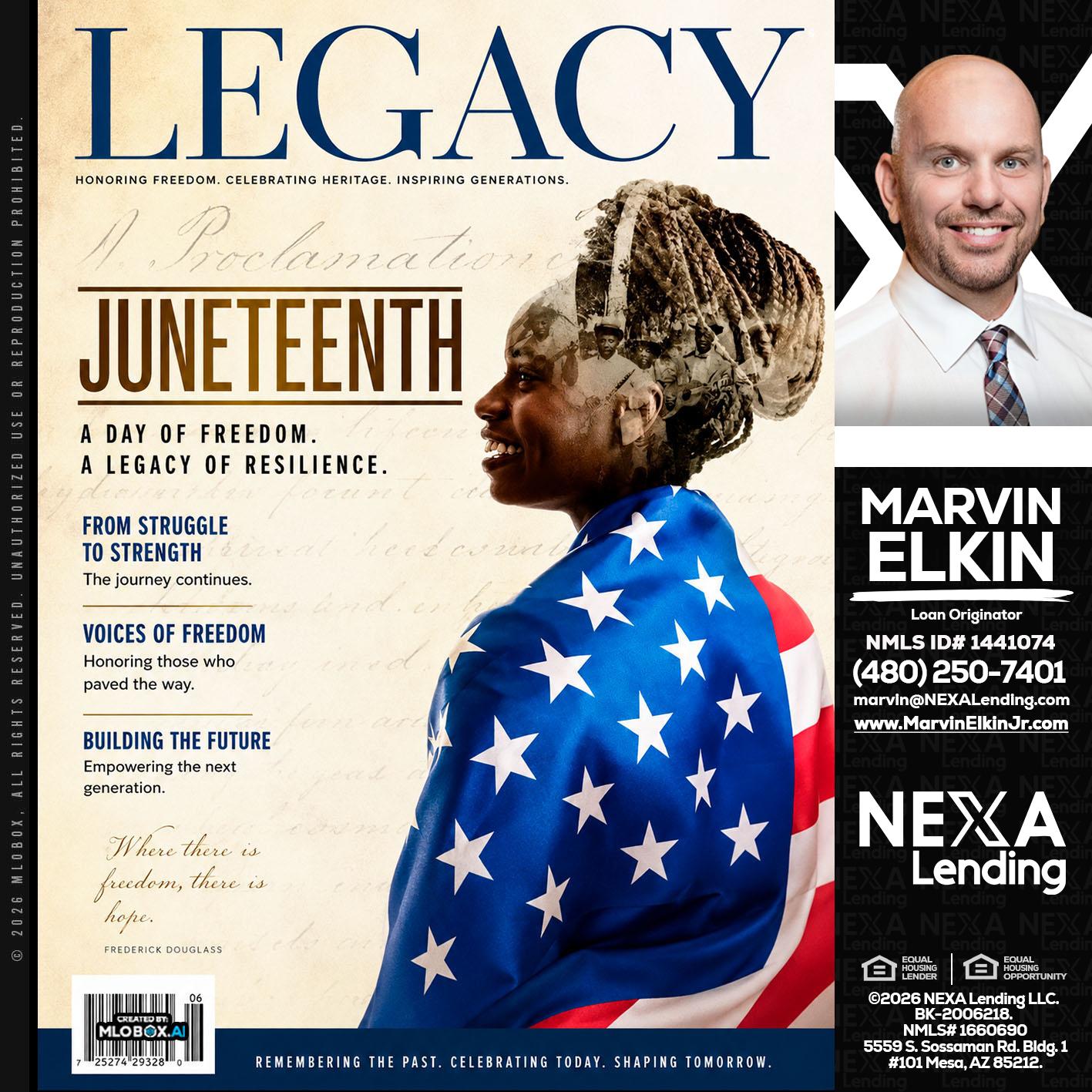 LEGACY - Marvin Elkin -Loan Originator