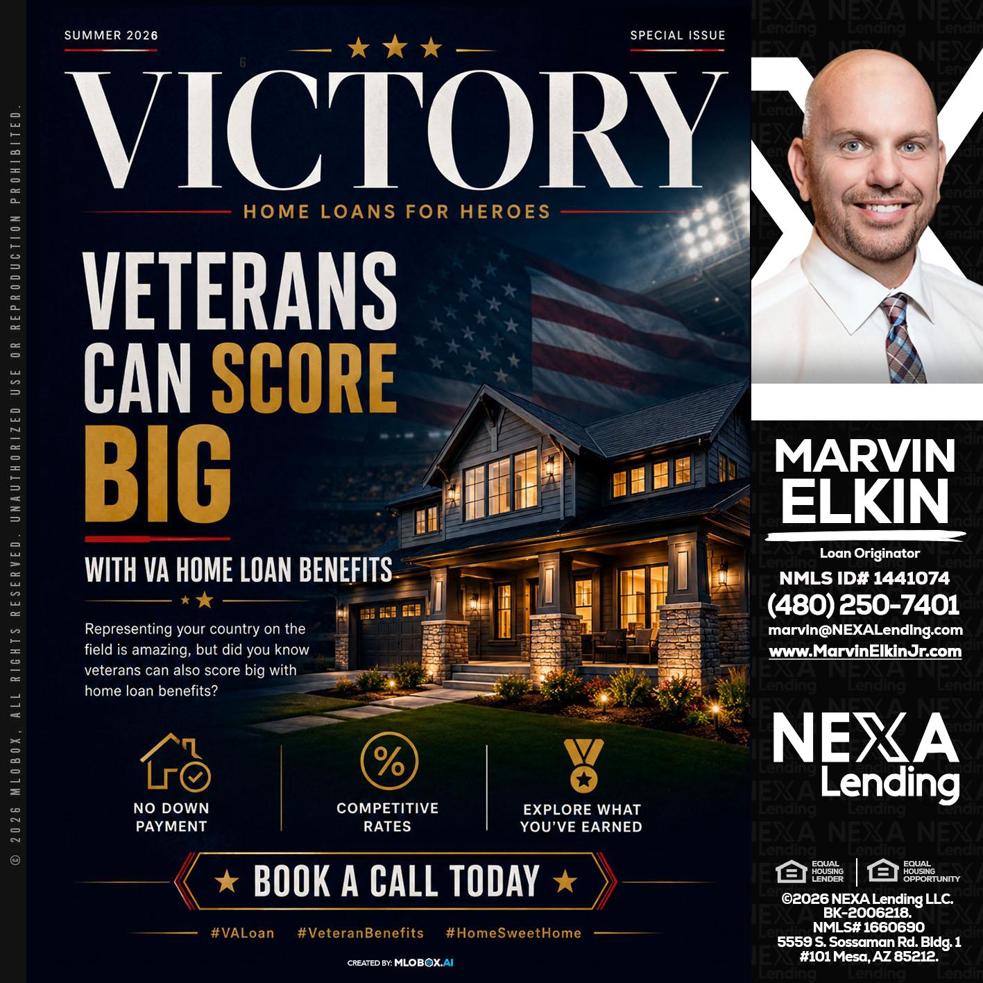 VICTORY - Marvin Elkin -Loan Originator