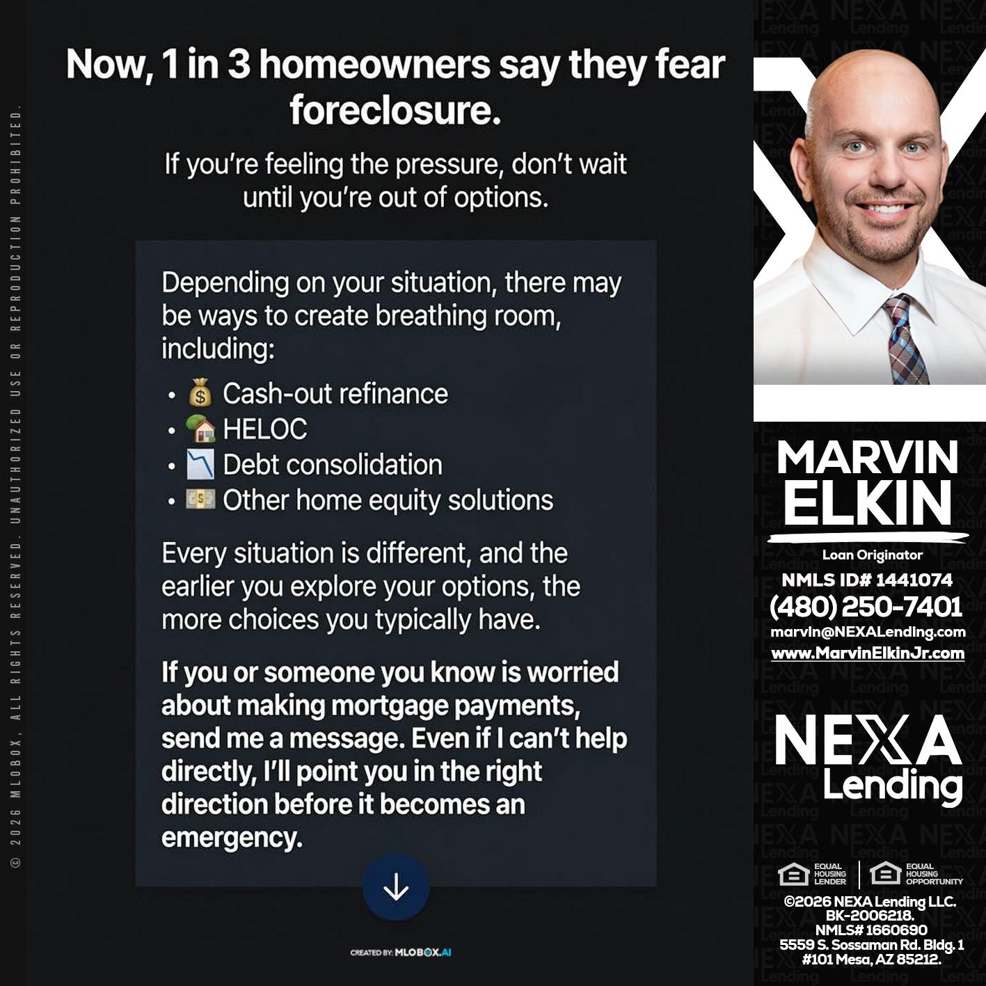 NOW - Marvin Elkin -Loan Originator
